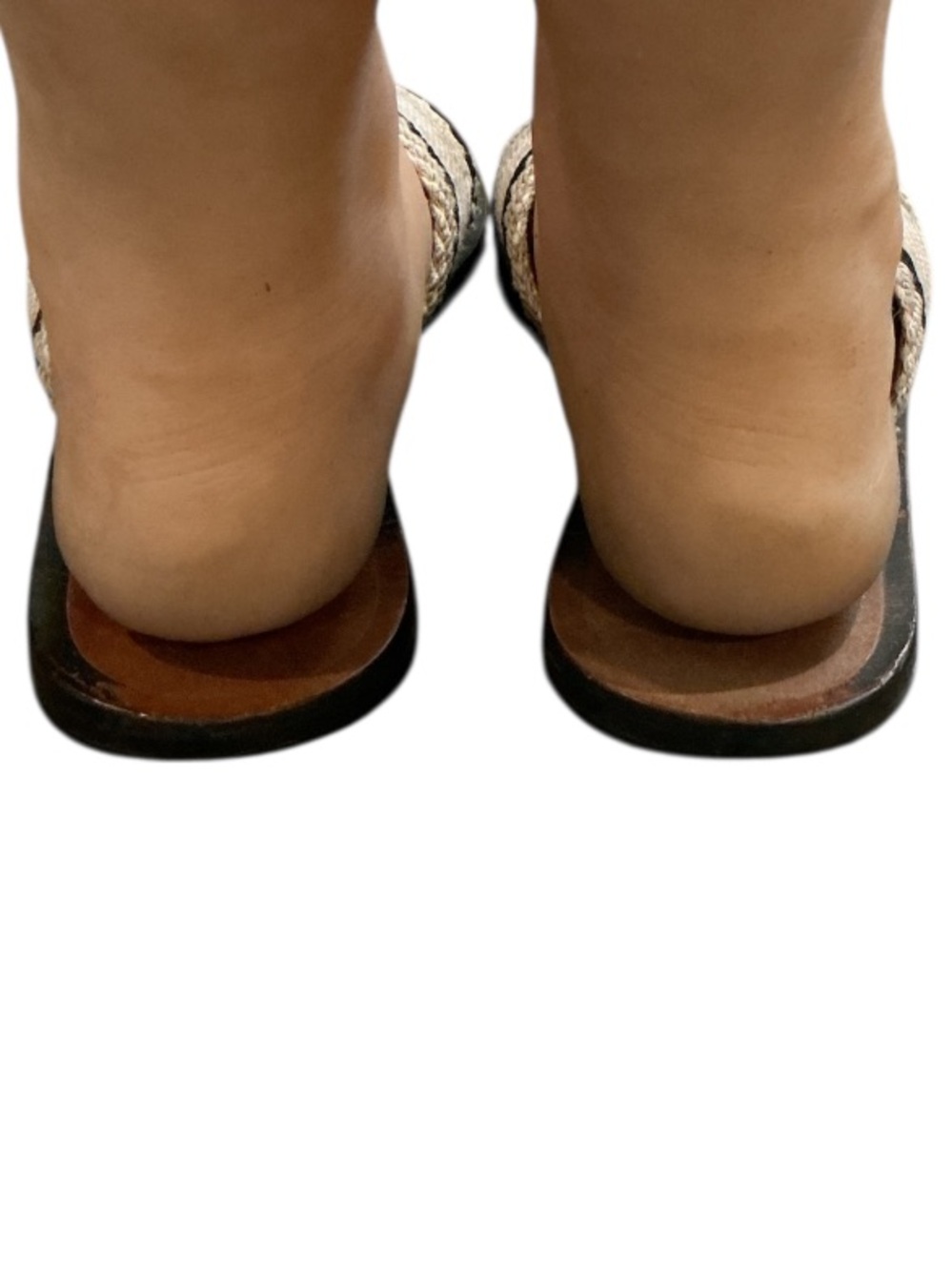 Authentic rag & bone signature designer canvas slide sandals sz 8.5 Euro 38.5 - Picture 6 of 13